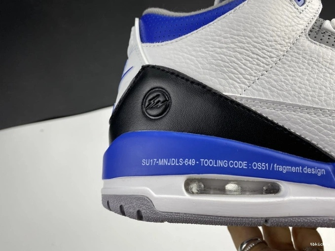 Cheap TBkick CT8532-040 Blue Air White Jordan Retro 3 0812